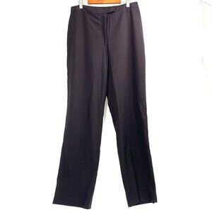 Ann Taylor Straight Leg Stretch Career Trouser Black Size 8 Style#42-36880